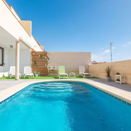 Casa Los Tejales With Climatized Private Pool El Médano Exteriör bild